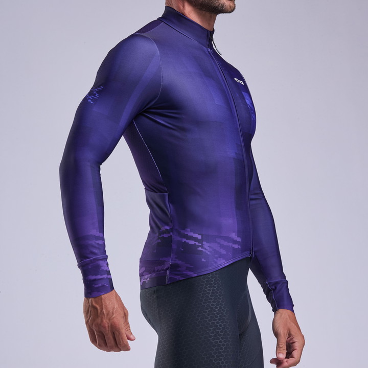 Maillot manches longues EKOI Perf CLIMB Violet