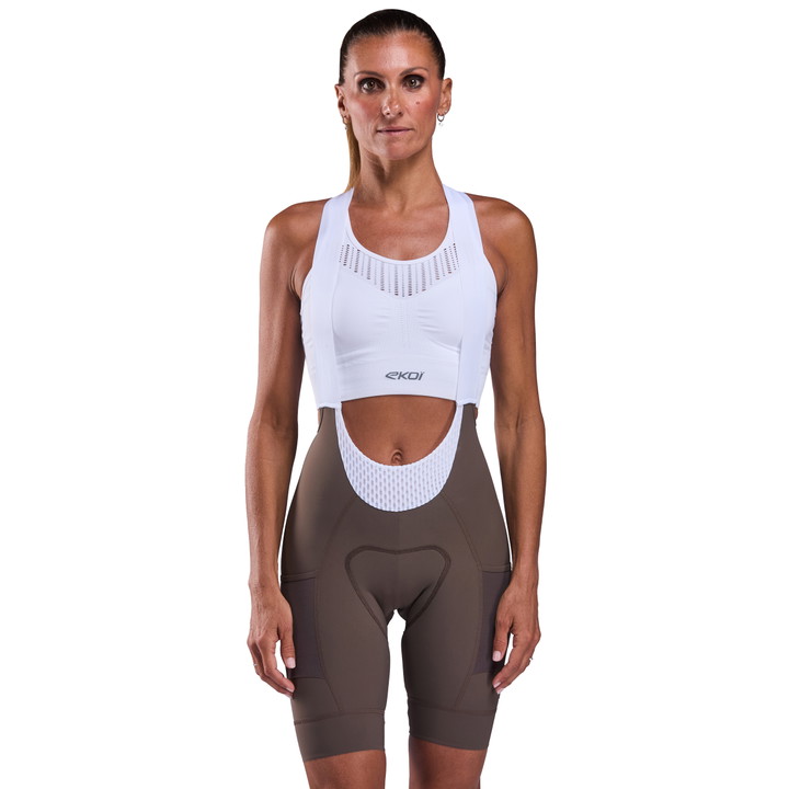 Cuissard femme EKOI Perf CARGO Chocolat