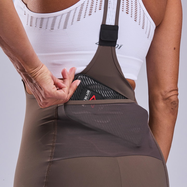 Cuissard femme EKOI Perf CARGO Chocolat