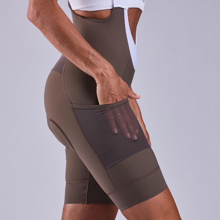 Cuissard femme EKOI Perf CARGO Chocolat
