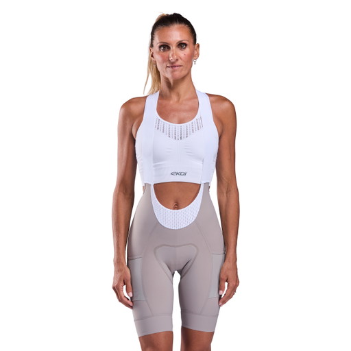 Culotte de ciclismo de mujer EKOI Perf CARGO Sable