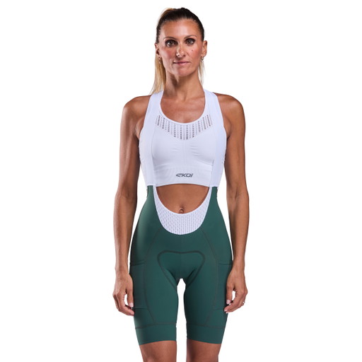 Maillot corto de mujer EKOI Perf CARGO Esmeralda