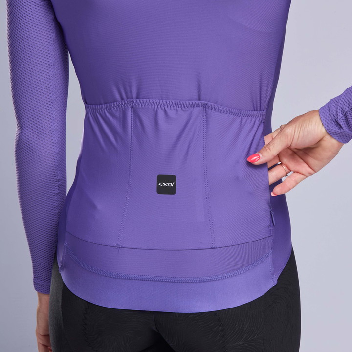 Maillot femme mi-saison EKOI Perf PULSE Violet