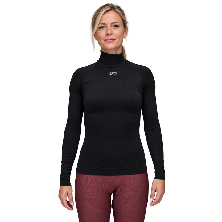 SOUS MAILLOT HIVER Femme EKOI PERF THERMO Noir