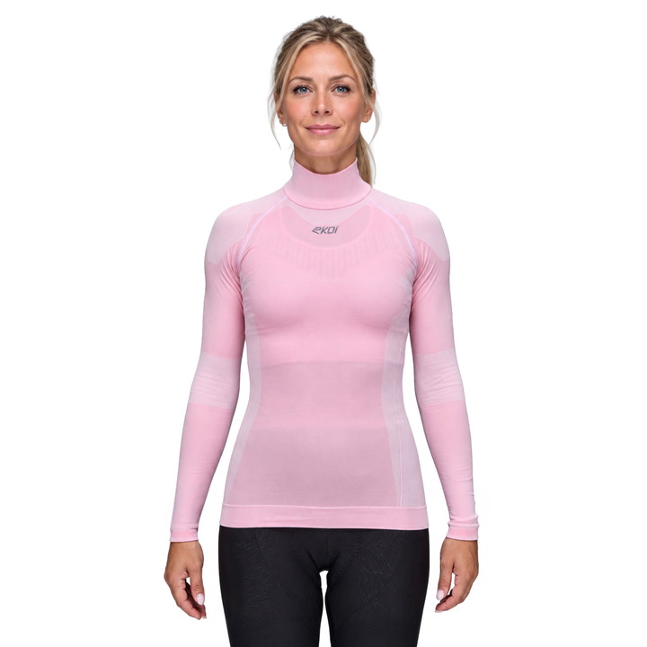 SOUS MAILLOT HIVER Femme EKOI PERF THERMO Rose