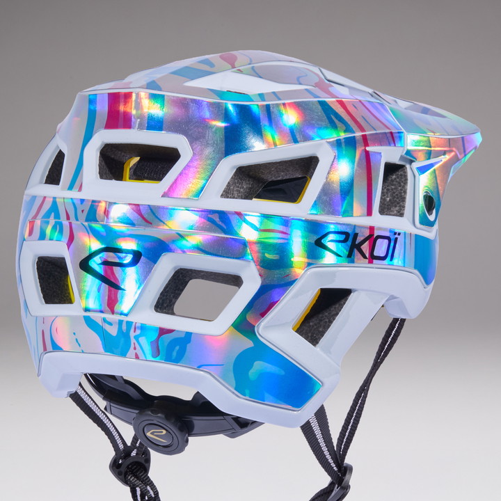 Casque EKOI Perf ENDURO FOREST MIPS Blanc LTD Waves