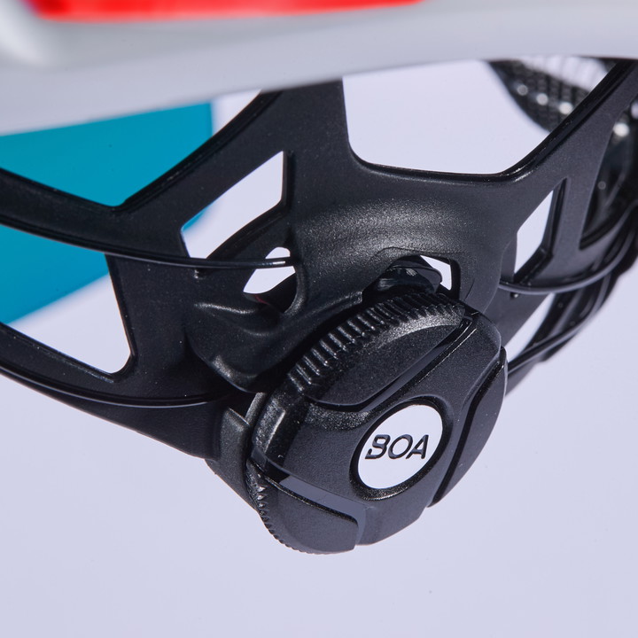 Casque EKOI Perf AERO16 LTD LINE Blanc Holo rouge
