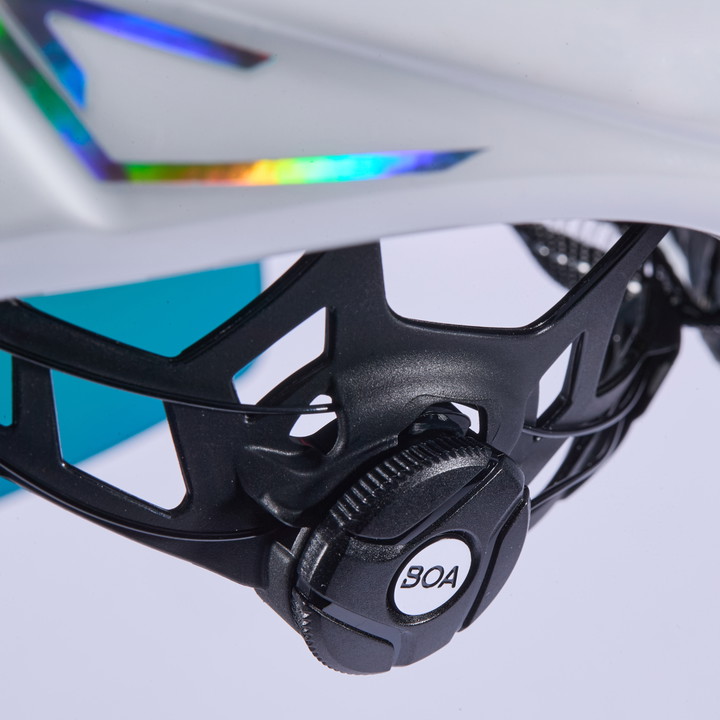 Casque EKOI Perf AERO16 LTD LINE Blanc Holo silver