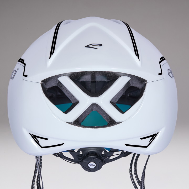 Casque EKOI Perf AERO16 LTD LINE Blanc Carbone