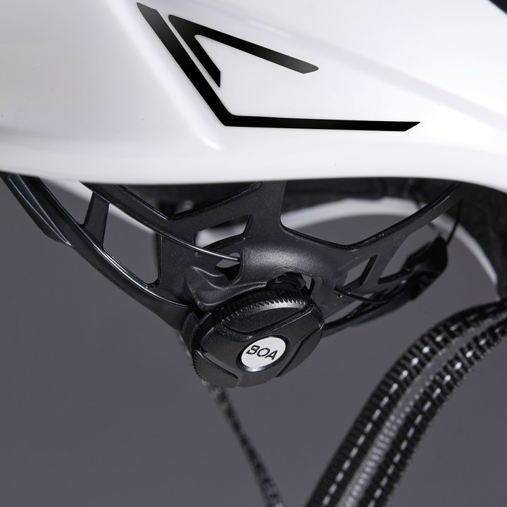Casque EKOI Perf AERO14 ltd LINE Blanc Full Black