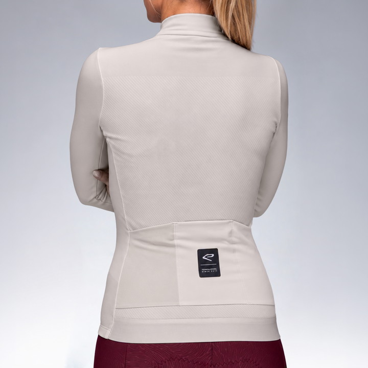 Maillot mujer de manga larga EKOI PERF STREAMLINE Cappuccino