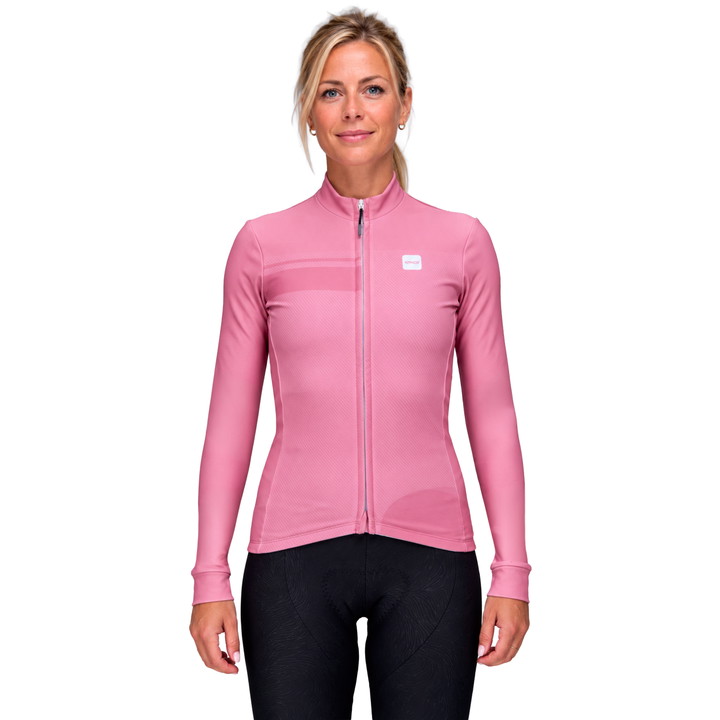 Women's long-sleeve jersey EKOI PERF STREAMLINE Pink