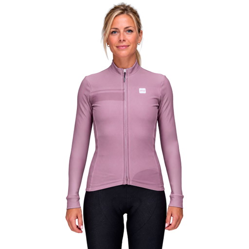 Women's long-sleeve jersey EKOI PERF STREAMLINE Pink