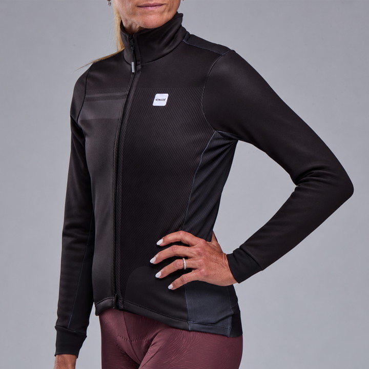 THERMO-JACKE Damen PERF EKOI STREAMLINE Schwarz
