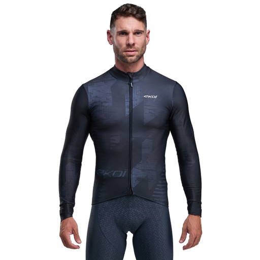EKOI PERF ELITE LONG-SLEEVE JERSEY BLACK