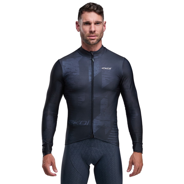 MAILLOT MANCHES LONGUES EKOI PERF ELITE NOIR