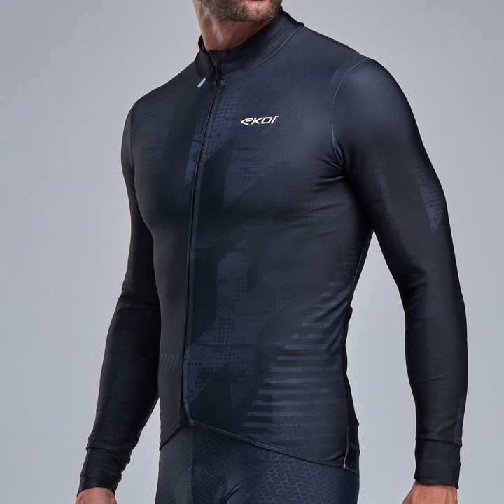MAILLOT MANCHES LONGUES EKOI PERF ELITE NOIR