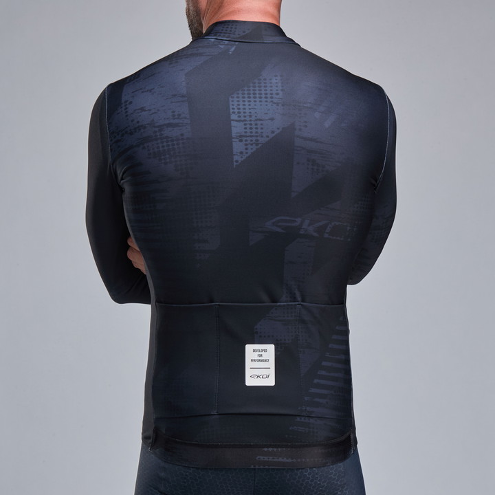 MAILLOT MANCHES LONGUES EKOI PERF ELITE NOIR