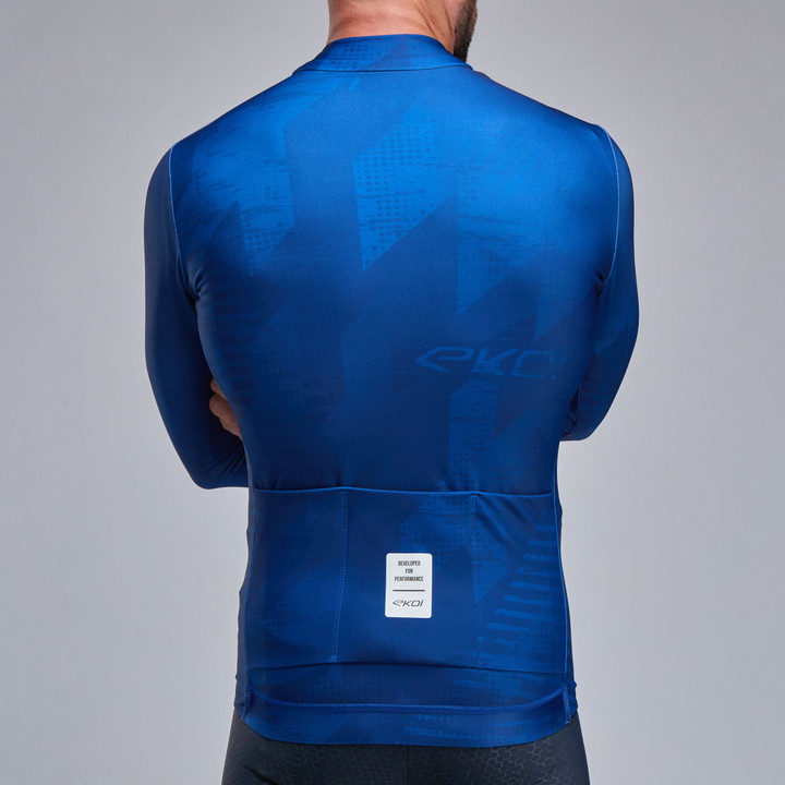 Maillot de manga larga EKOI Perf ELITE Marino