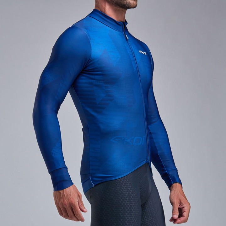 Maillot de manga larga EKOI Perf ELITE Marino