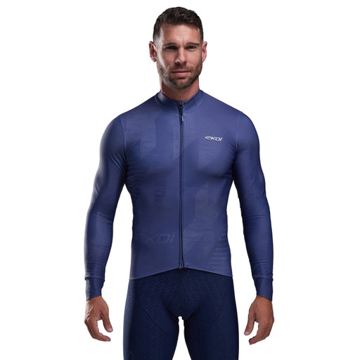 EKOI Perf ELITE long-sleeve jersey Dark Violet