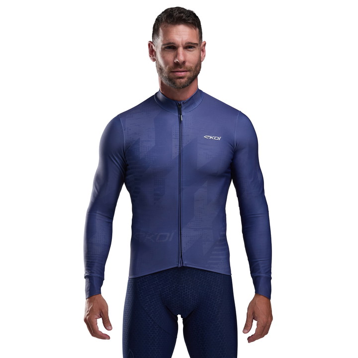 Maillot de manga larga EKOI Perf ELITE violeta oscuro