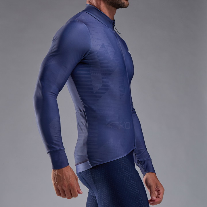 Maillot de manga larga EKOI Perf ELITE violeta oscuro