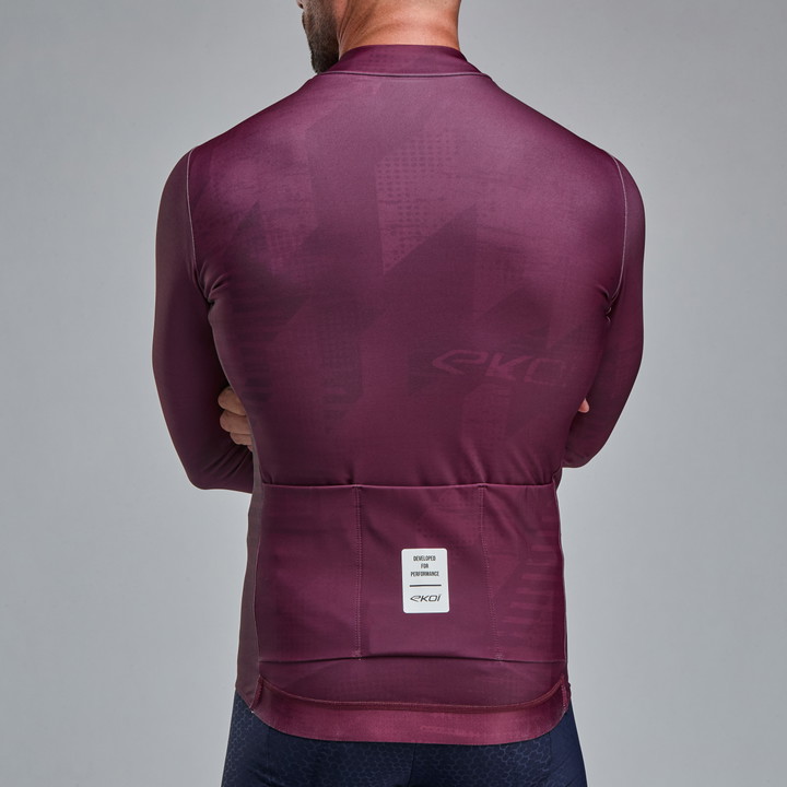Maillot de manga larga EKOI Perf ELITE Burdeos