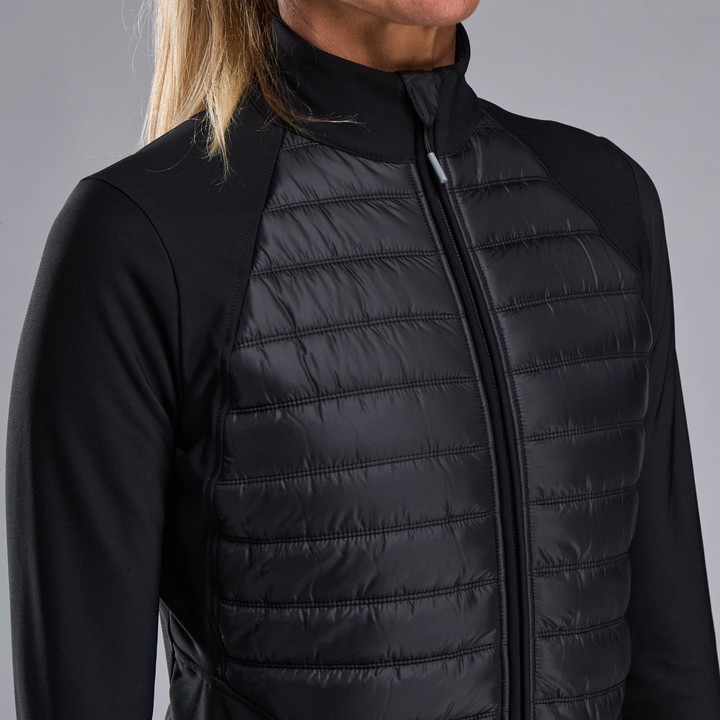 Veste thermique femme EKOI Perf ELEGANCE PRIMALOFT® Noire