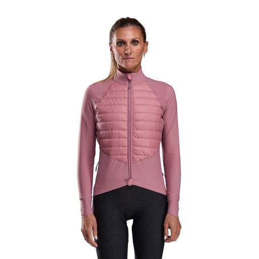 Veste thermique femme EKOI Perf ELEGANCE PRIMALOFT® Rose