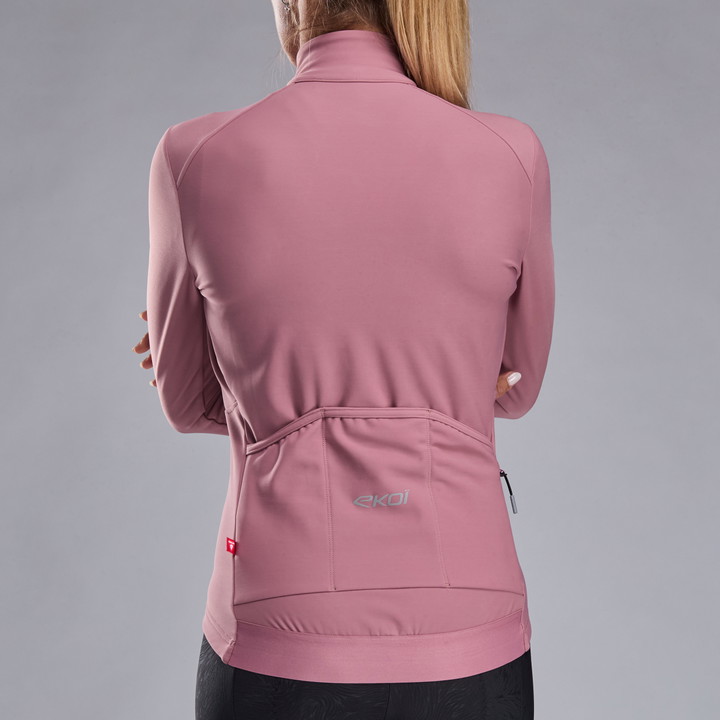 Veste thermique femme EKOI Perf ELEGANCE PRIMALOFT® Rose