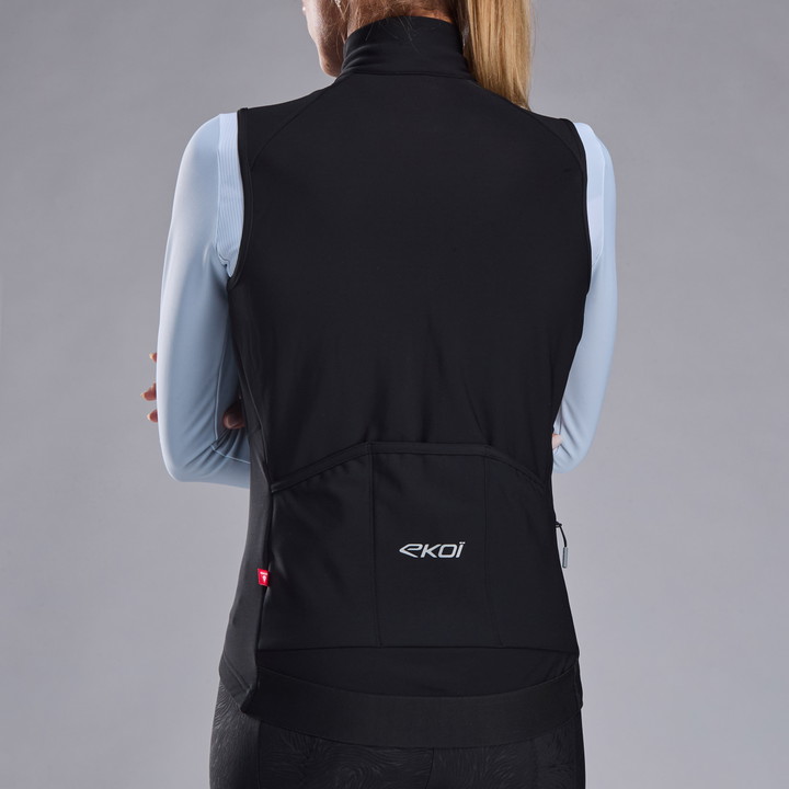 GILET THERMIQUE Femme EKOI PERF ELEGANCE Noir