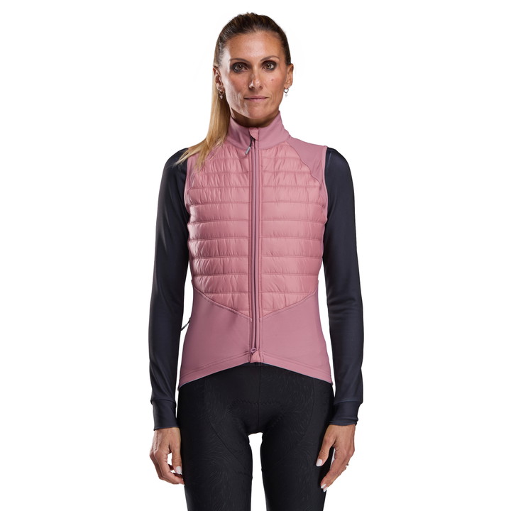 GILET THERMIQUE Femme EKOI PERF ELEGANCE Rose