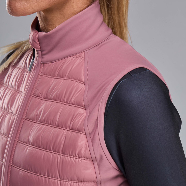 GILET THERMIQUE Femme EKOI PERF ELEGANCE Rose