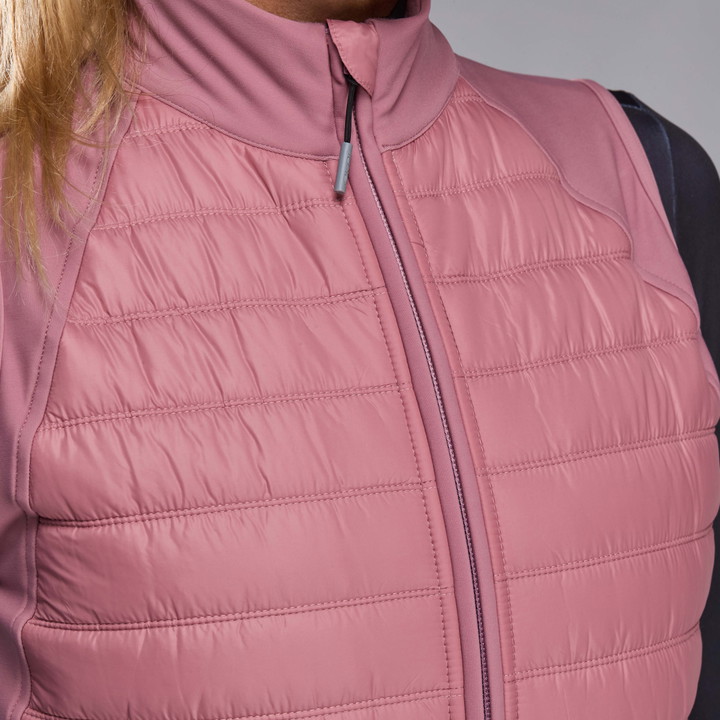 GILET THERMIQUE Femme EKOI PERF ELEGANCE Rose