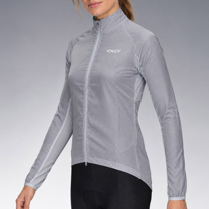 VESTE COUPE-VENT Femme EKOI PERF AIRSHELL Gris