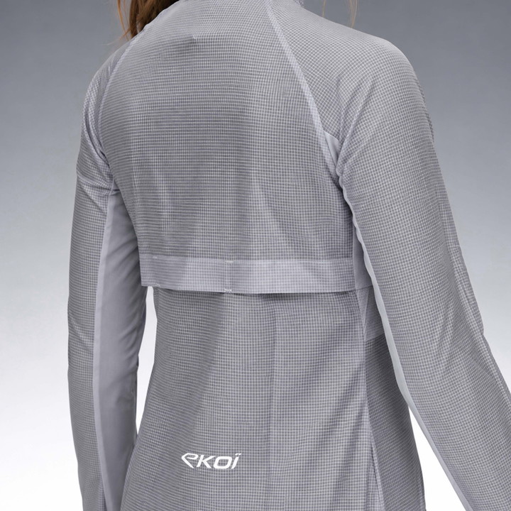 VESTE COUPE-VENT Femme EKOI PERF AIRSHELL Gris