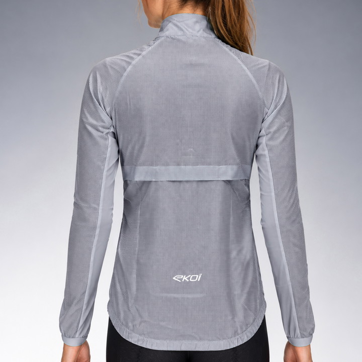 VESTE COUPE-VENT Femme EKOI PERF AIRSHELL Gris