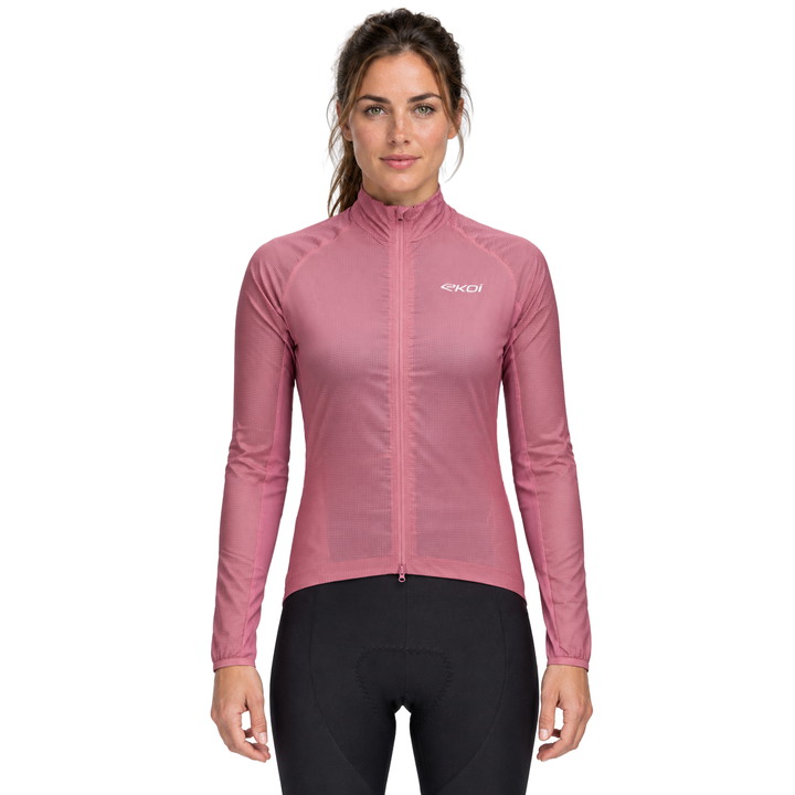 VESTE COUPE-VENT Femme EKOI PERF AIRSHELL Rose