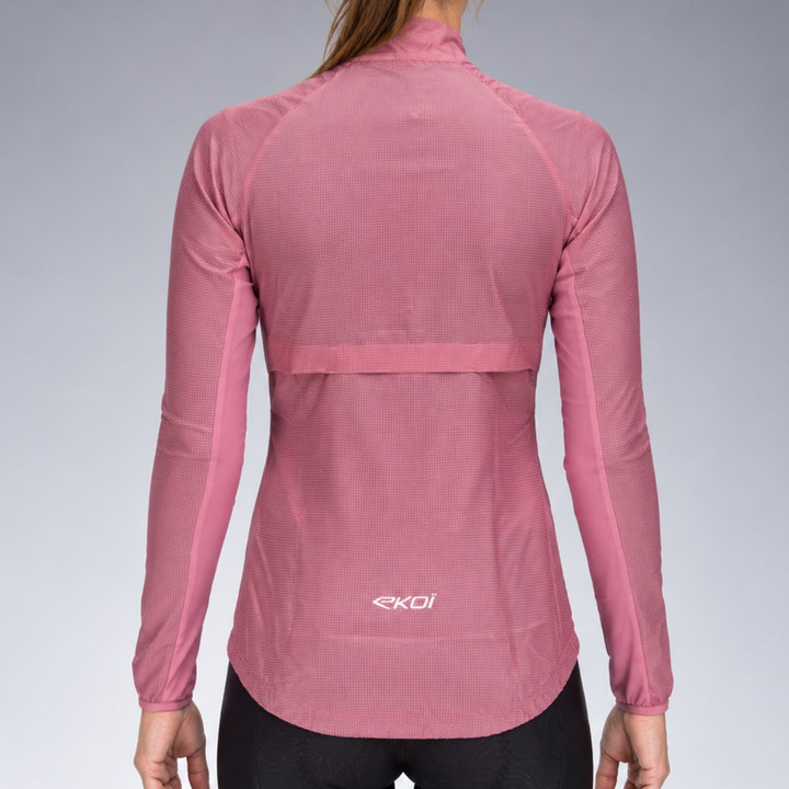 VESTE COUPE-VENT Femme EKOI PERF AIRSHELL Rose