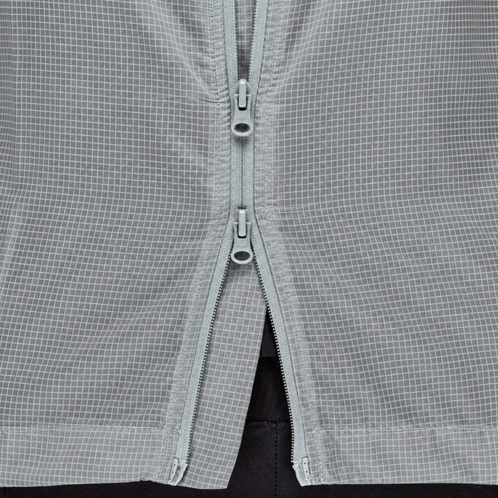 DAMEN-WINDWESTE EKOI PERF AIRSHELL Grau