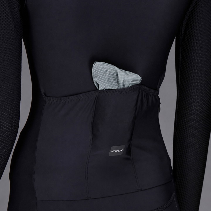 DAMEN-WINDWESTE EKOI PERF AIRSHELL Grau