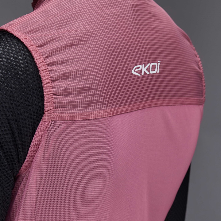 GILET COUPE-VENT Femme EKOI PERF AIRSHELL Vieux Rose