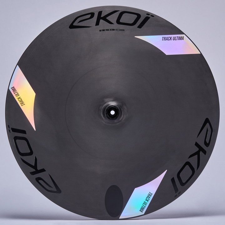 Roue arrière lenticulaire EKOI Racing TT Ultima Fast LTD Holo Silver