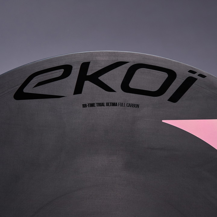Roue arrière lenticulaire EKOI Racing TT Ultima Fast LTD Holo Silver