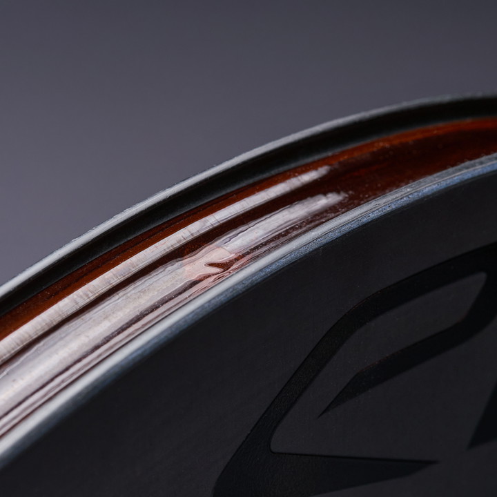 Roue arrière lenticulaire EKOI Racing TT Ultima Fast LTD Holo Silver
