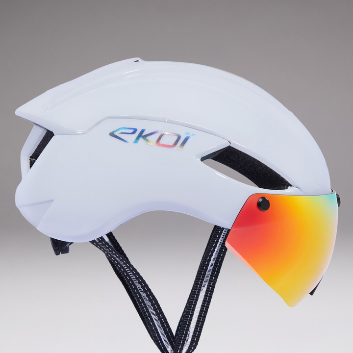 Casque EKOI Perf AERO16 LTD Elegance Blanc