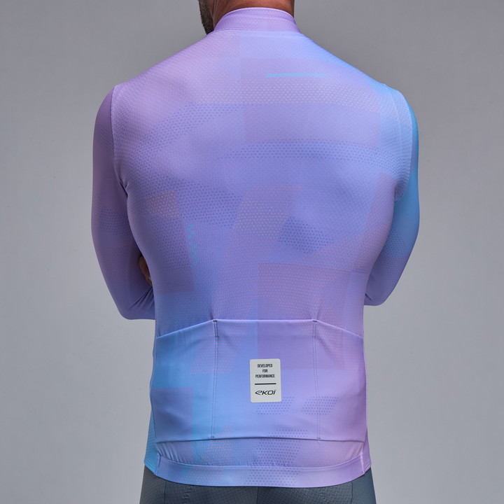 Maillot manches longues EKOI Perf BOLD Ciel