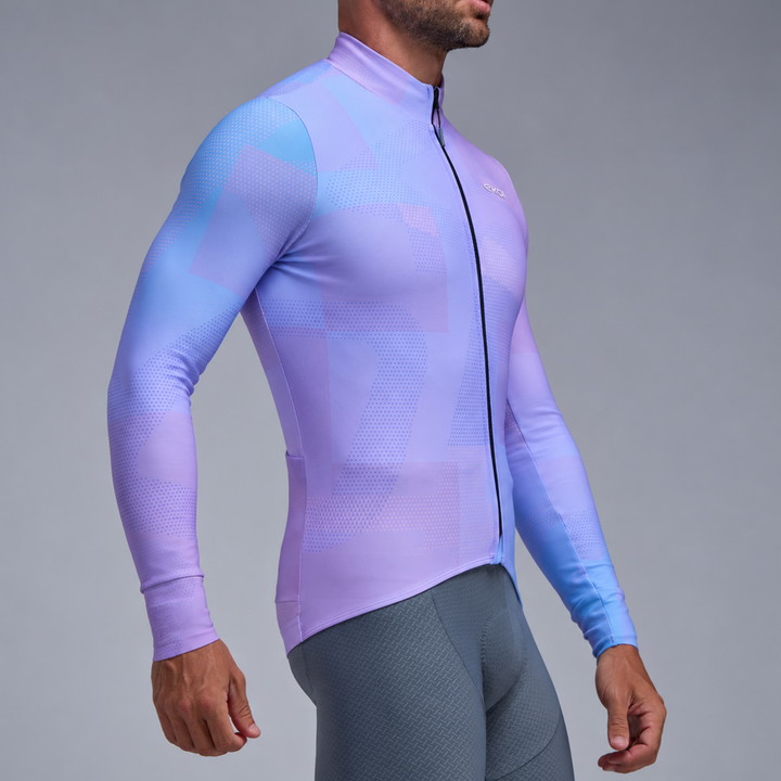 Maillot manches longues EKOI Perf BOLD Ciel
