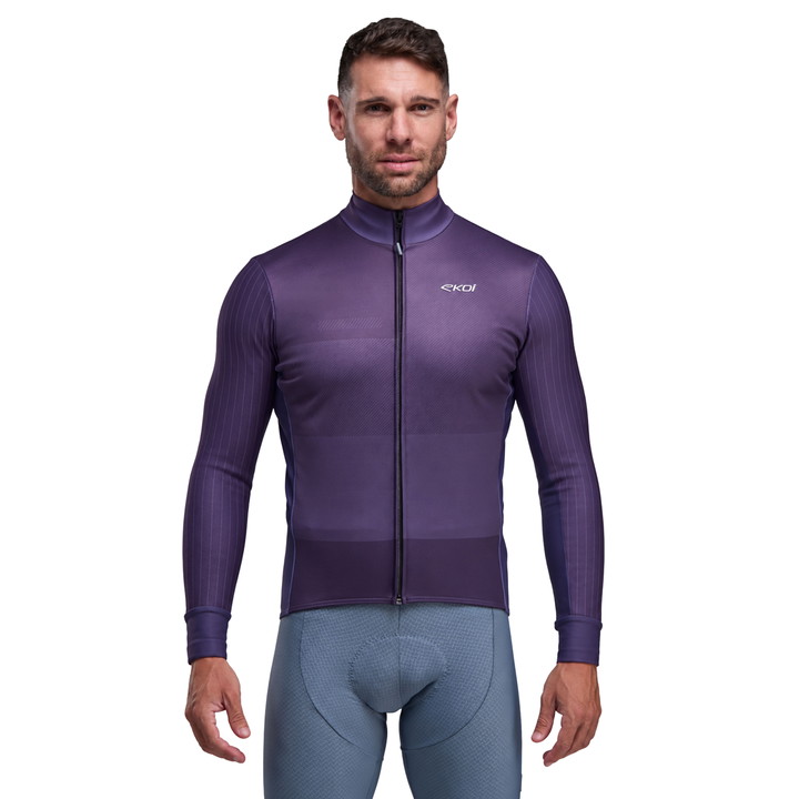 VESTE THERMIQUE EKOI PERF STREAMLINE  PRUNE